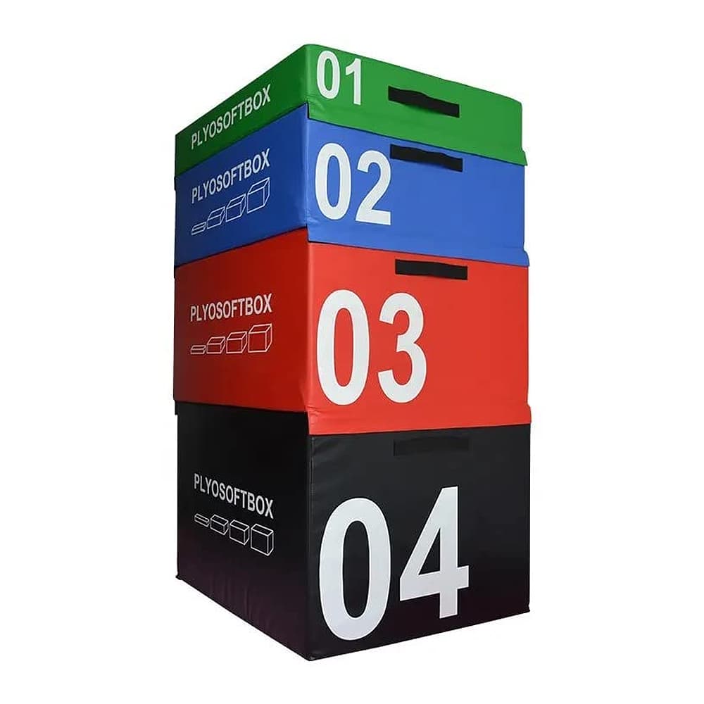 Foam Plyo Jumping Box - 4 Levels