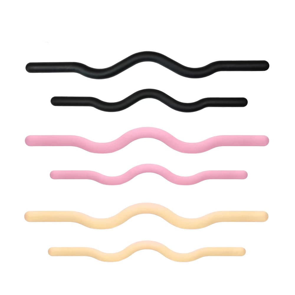 Professional Silicon+Steel Barbell Rod Set (15lb + 25lb)
