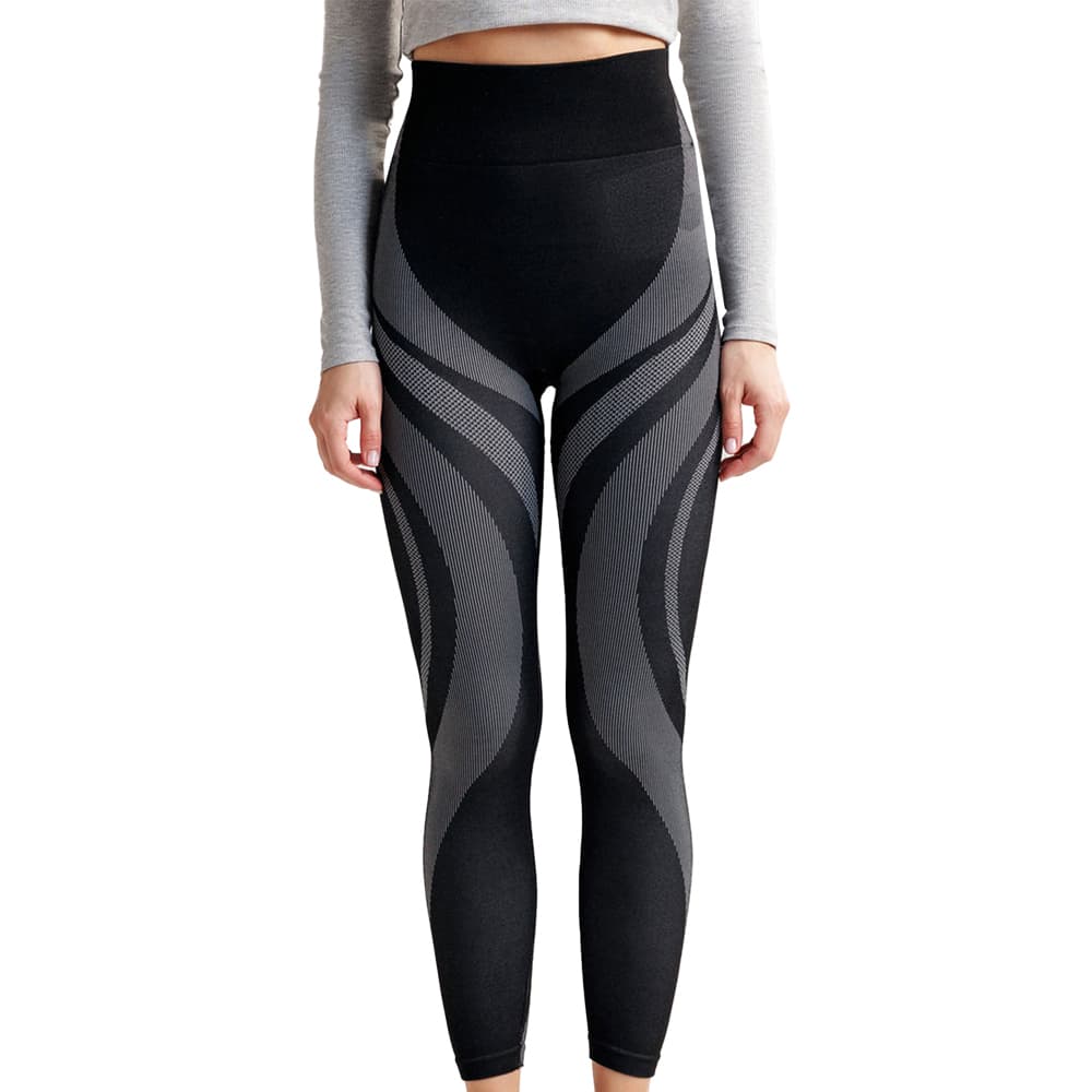 High Waist Elastic Spandex & Polyester Yoga Leggings